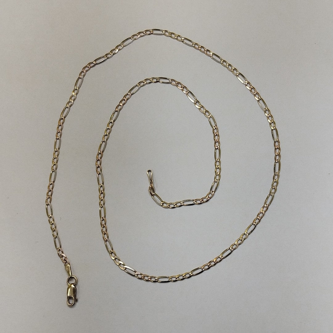 CADENA ORO COMBINADO 14 K 3,70 GRMS (SEMINUEVO)