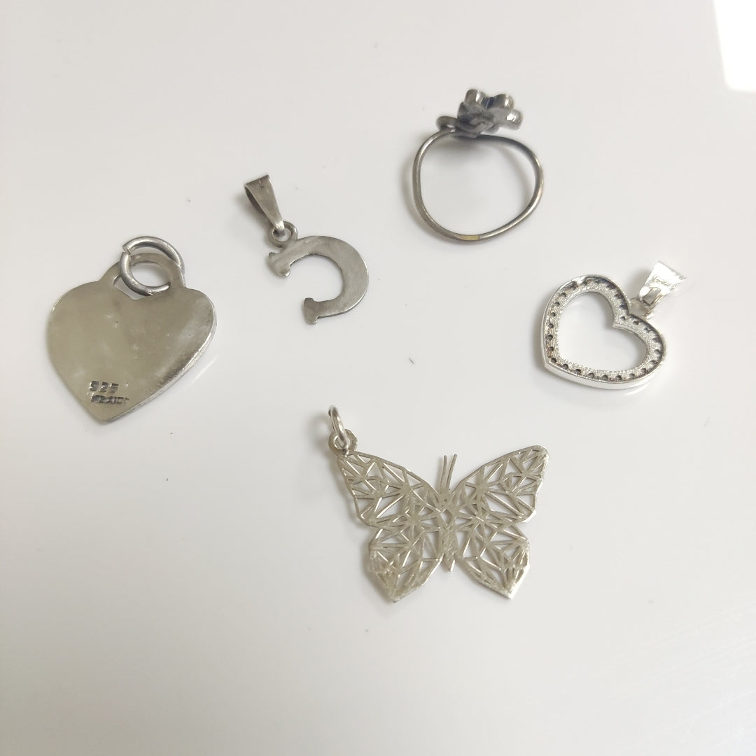 ANILLITO, DIJE PLATA 12 GRMS (SEMINUEVO)