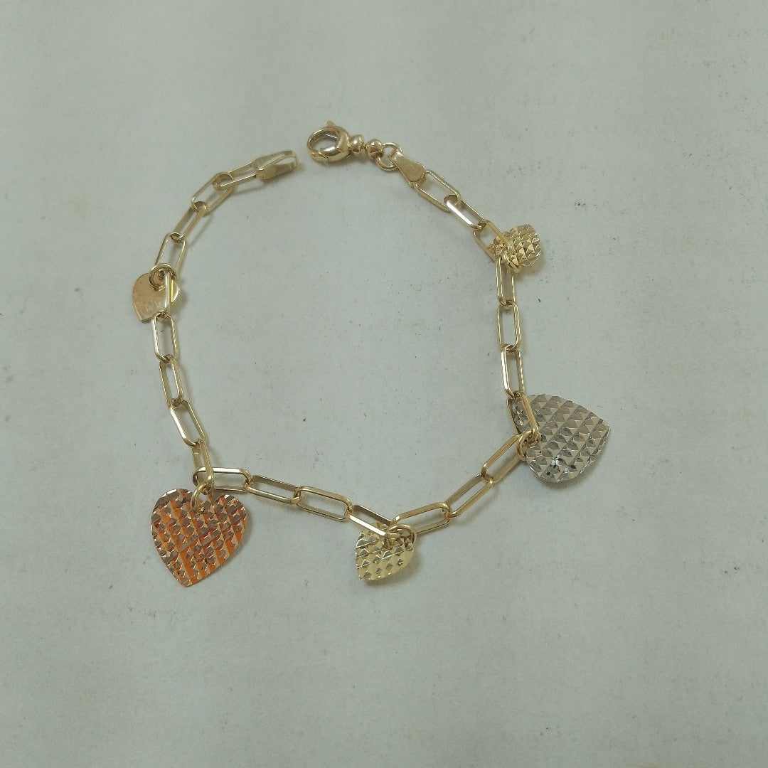 PULSERAS DAMA ORO 14K 4.3 (NUEVO)