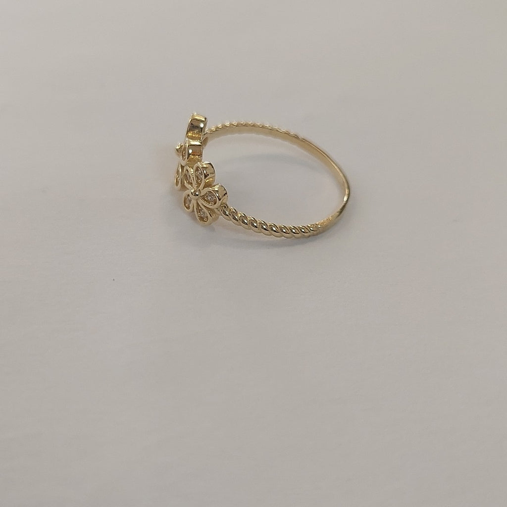 ANILLOS DAMA ORO 14K 2 (NUEVO)