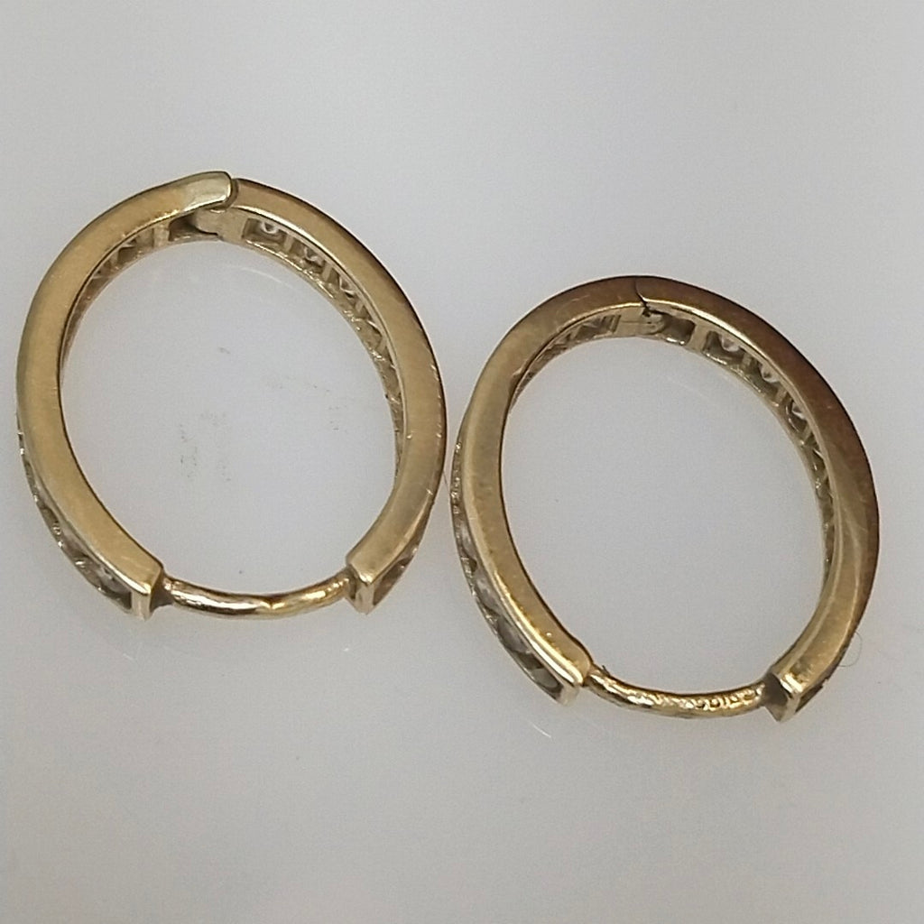 ARRACADAS PAR ORO 10 K 1 GRMS (SEMINUEVO)