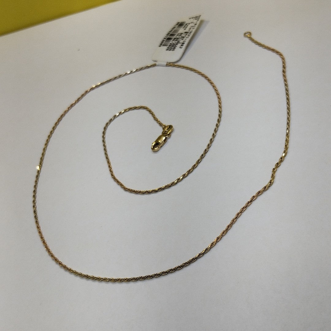 CADENA ORO 10 K 3.8 GRMS (SEMINUEVO)