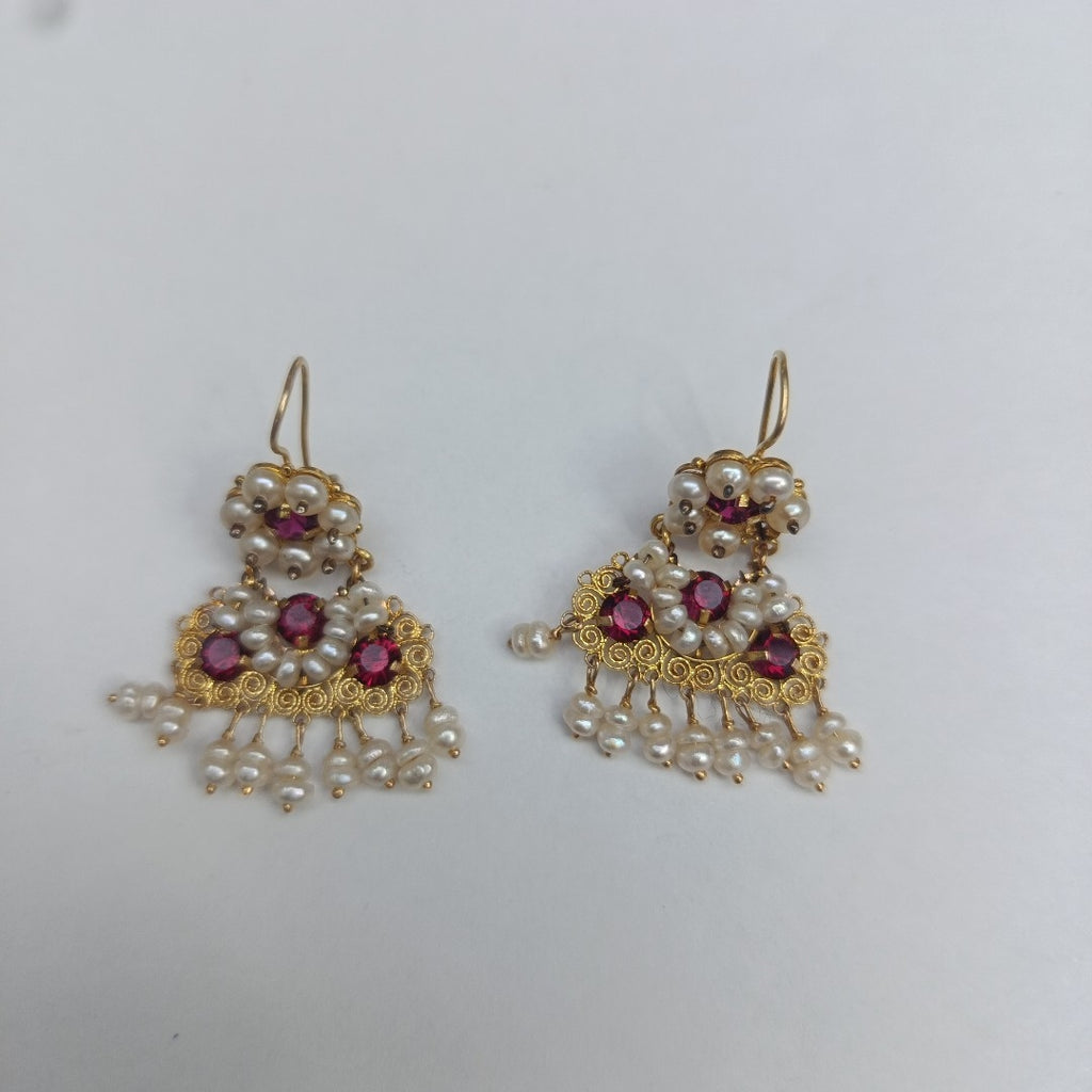 ARETES PAR ORO 10 K 5,40 GRMS (SEMINUEVO)