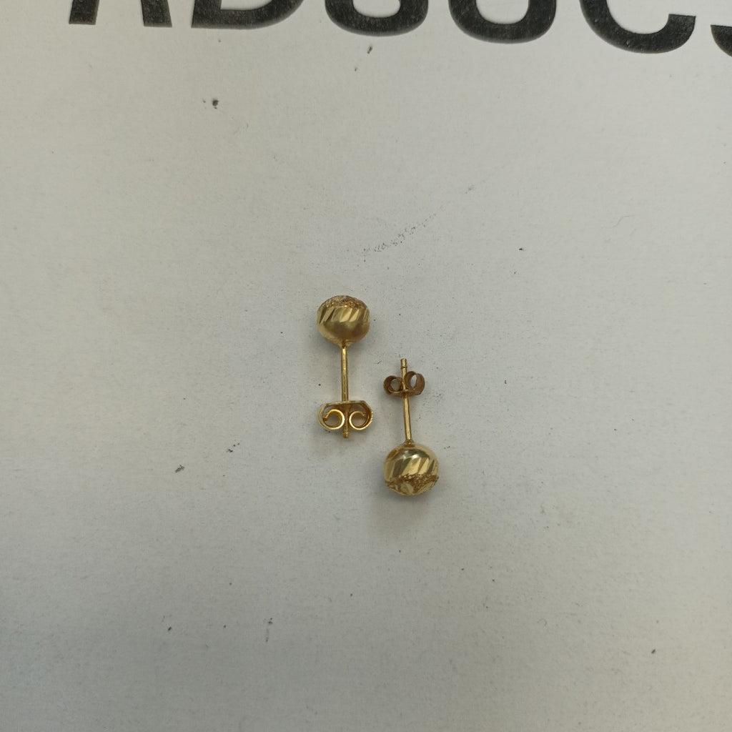 BROQUELES PAR ORO 14 K 0.9 GRMS (SEMINUEVO)