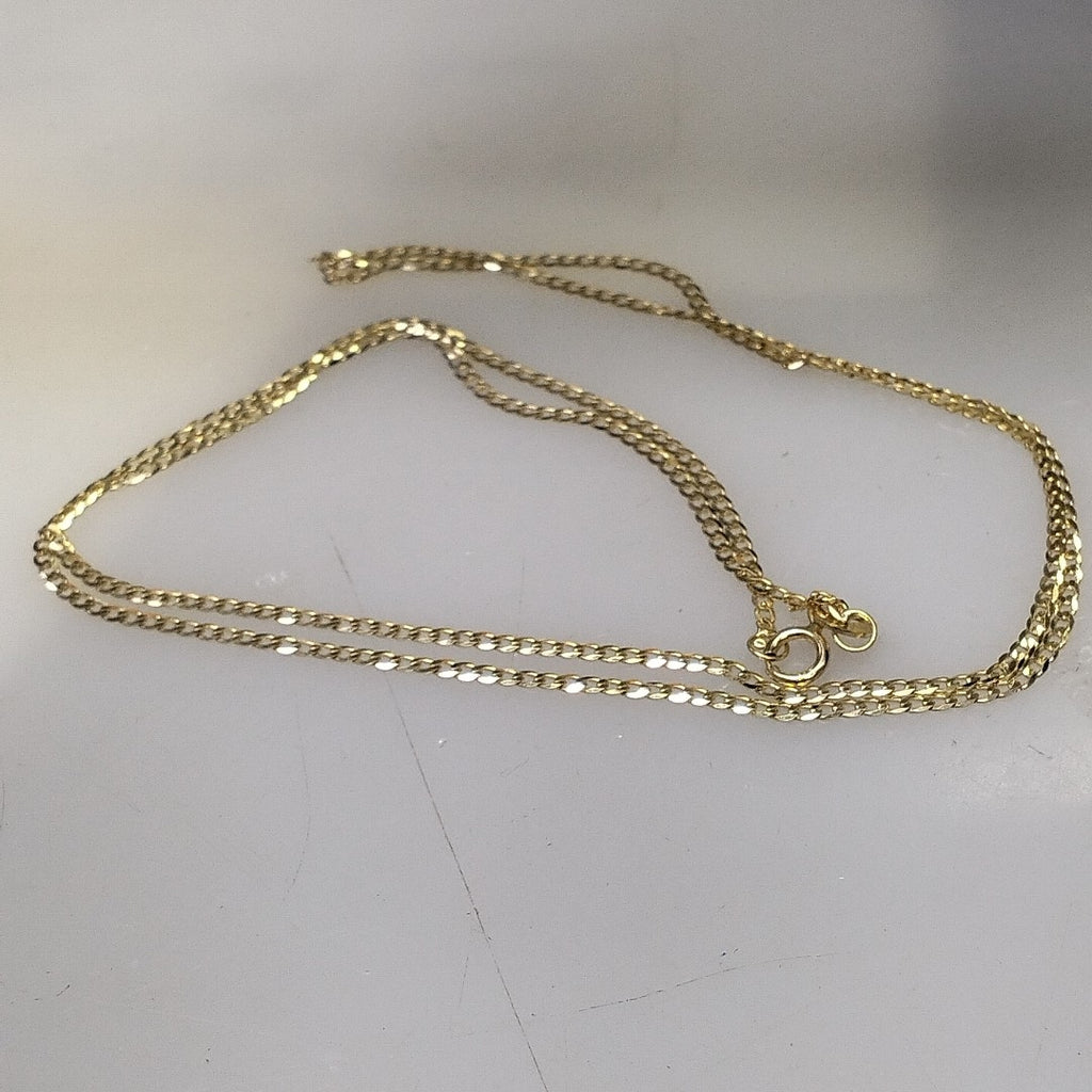 CADENAS BARBADA AMARILLA ORO 14K 2.1 (NUEVO)