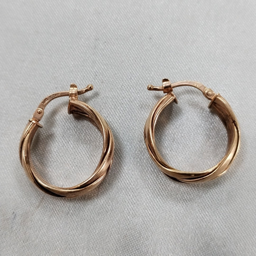 ARRACADAS PAR ORO 14 K 3,80 GRMS (SEMINUEVO)
