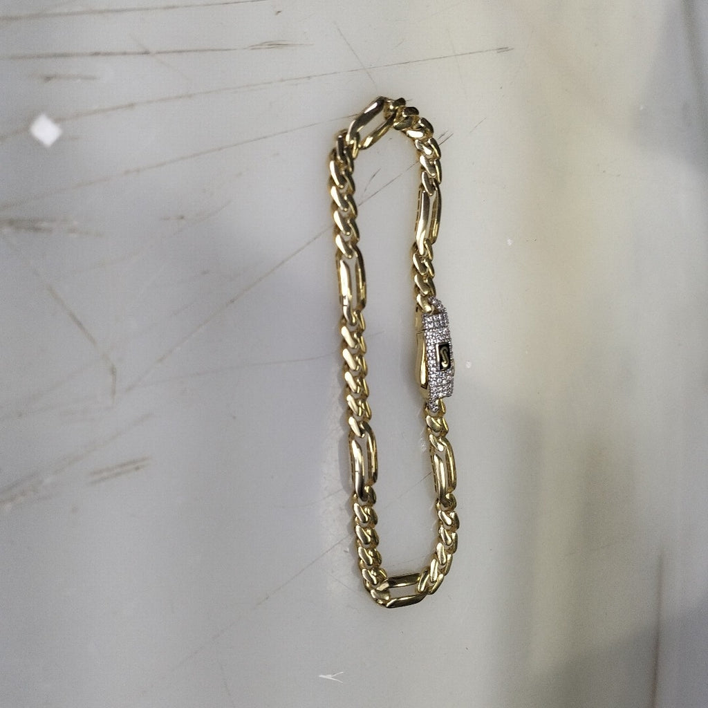 PULSERA MONACO ORO 14K 5.5 (NUEVO)