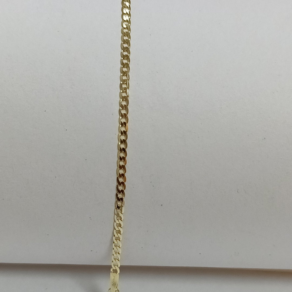 PULSERAS DAMA BARBADA AMARILLA ORO 14K 1.1 (NUEVO)