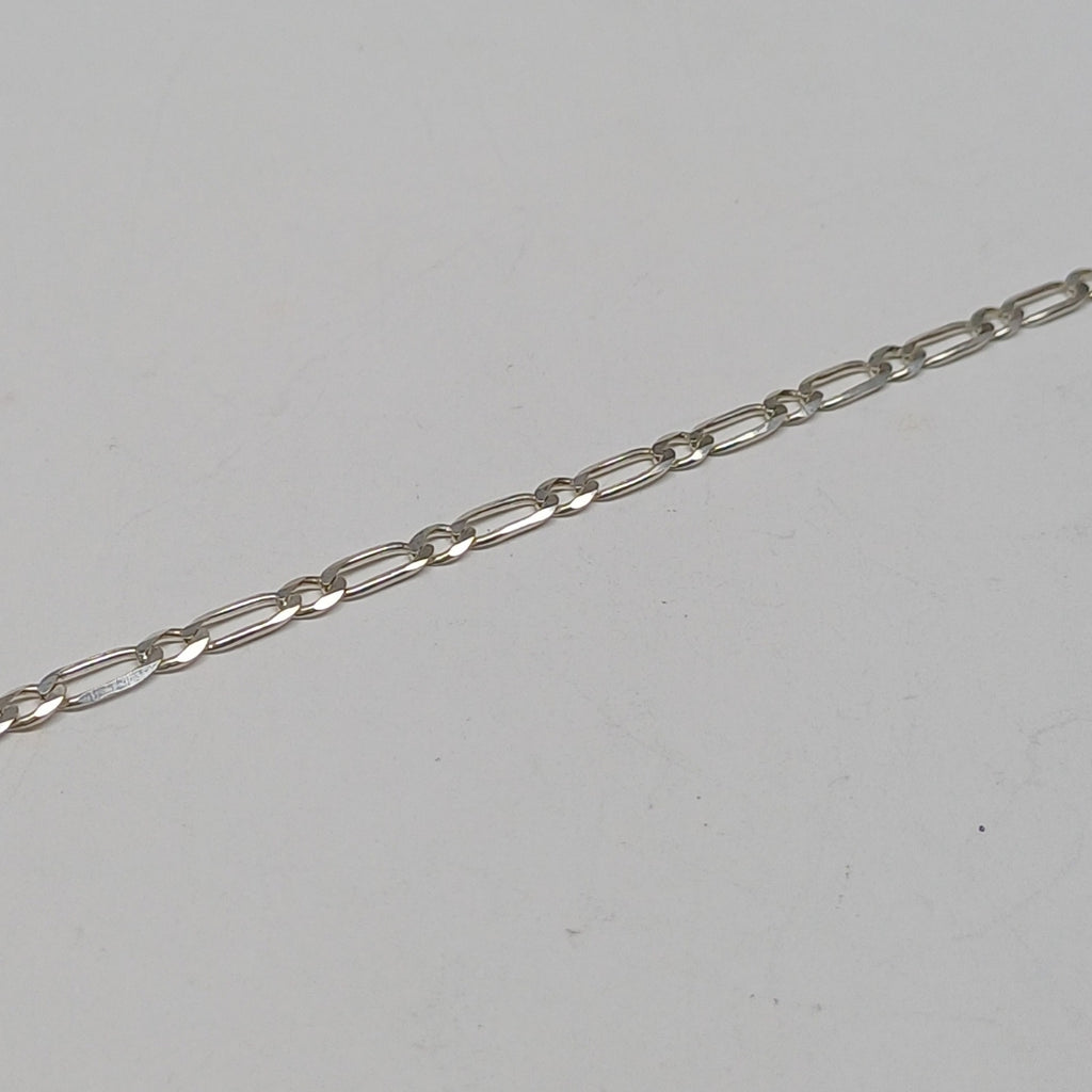 PULSERA TEJIDO 1X1 PLATA .925 18 CM 3.5 GR (NUEVO)