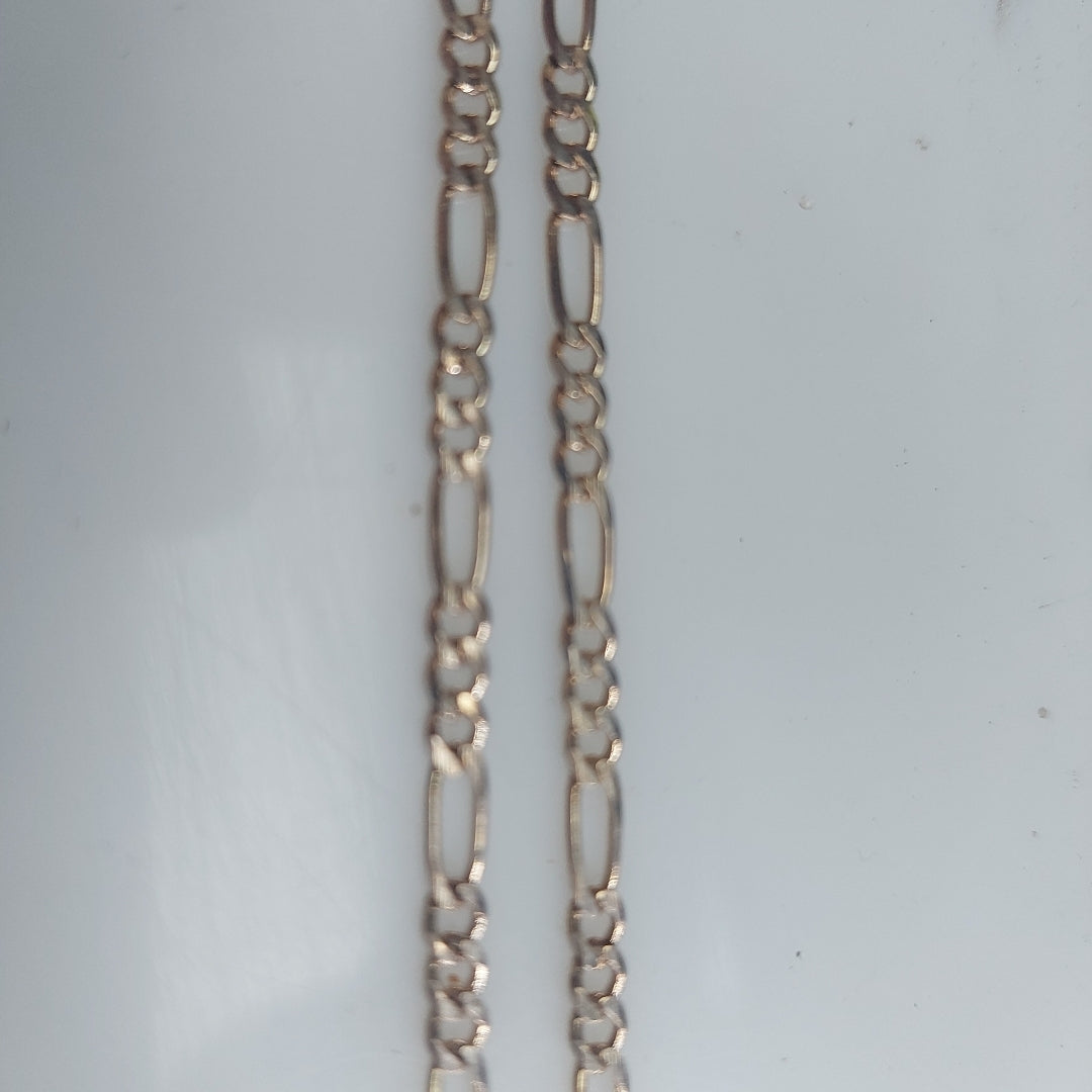 CADENA TEJIDO 3X1 PLATA .925 55 CM 7.7 GR (NUEVO)