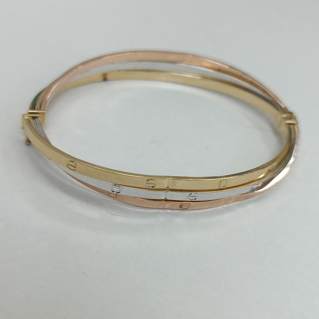 PULSERA RIGIDA ORO 14 K 6.7 GRMS (SEMINUEVO)