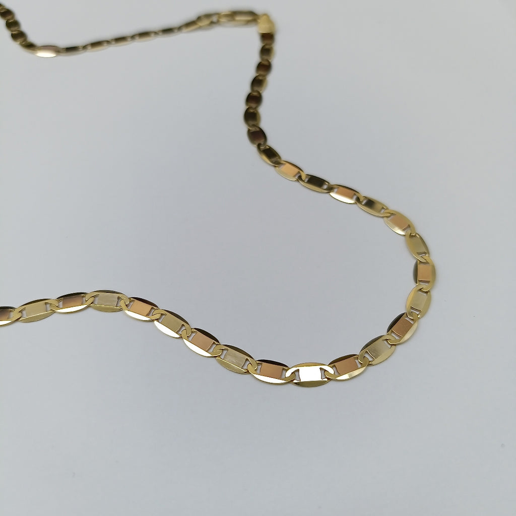 CADENAS VALENTINA/ESPEJO ORO 14K 9.9 (NUEVO)