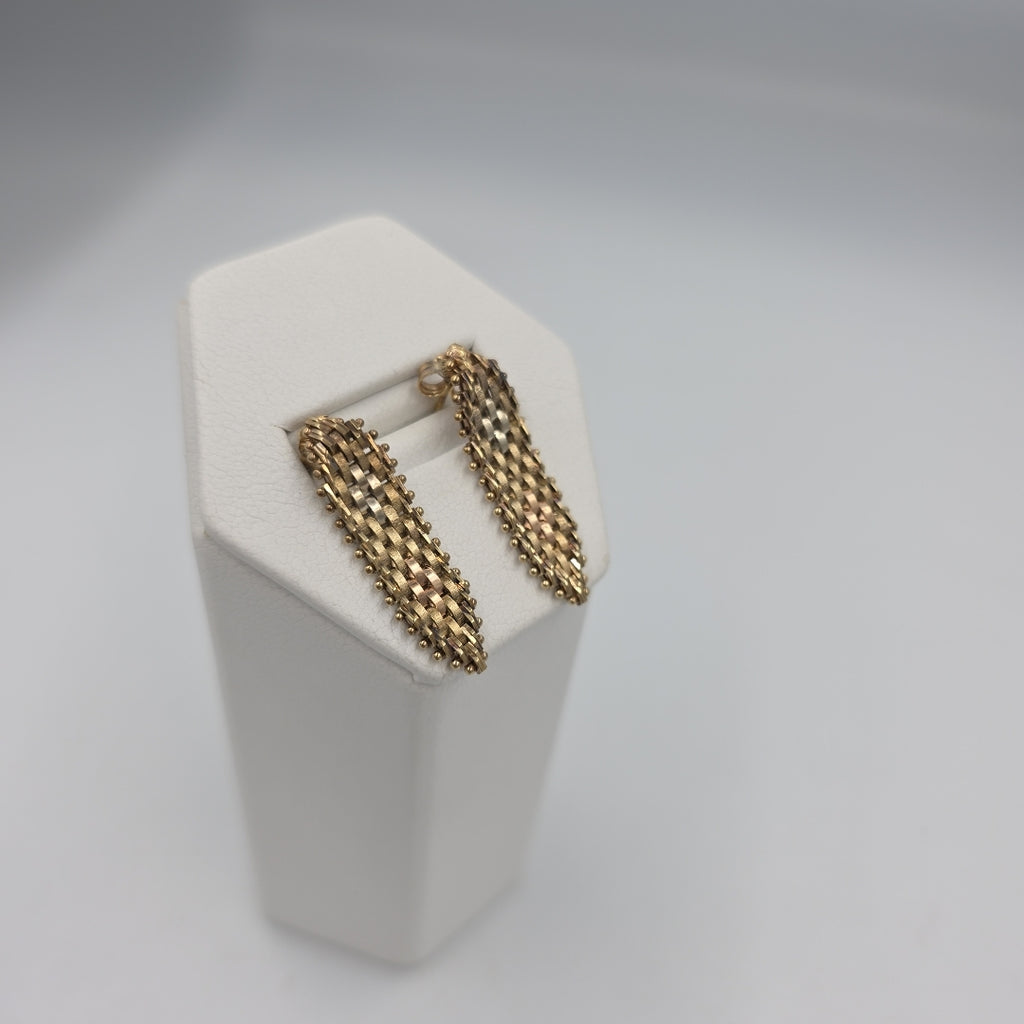 ARETES PAR ORO 8 K 3.8 GRMS (SEMINUEVO)