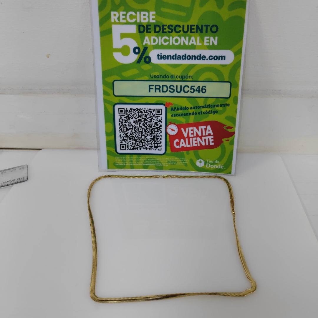 CADENA ORO 14 K 10.3 GRMS (SEMINUEVO)