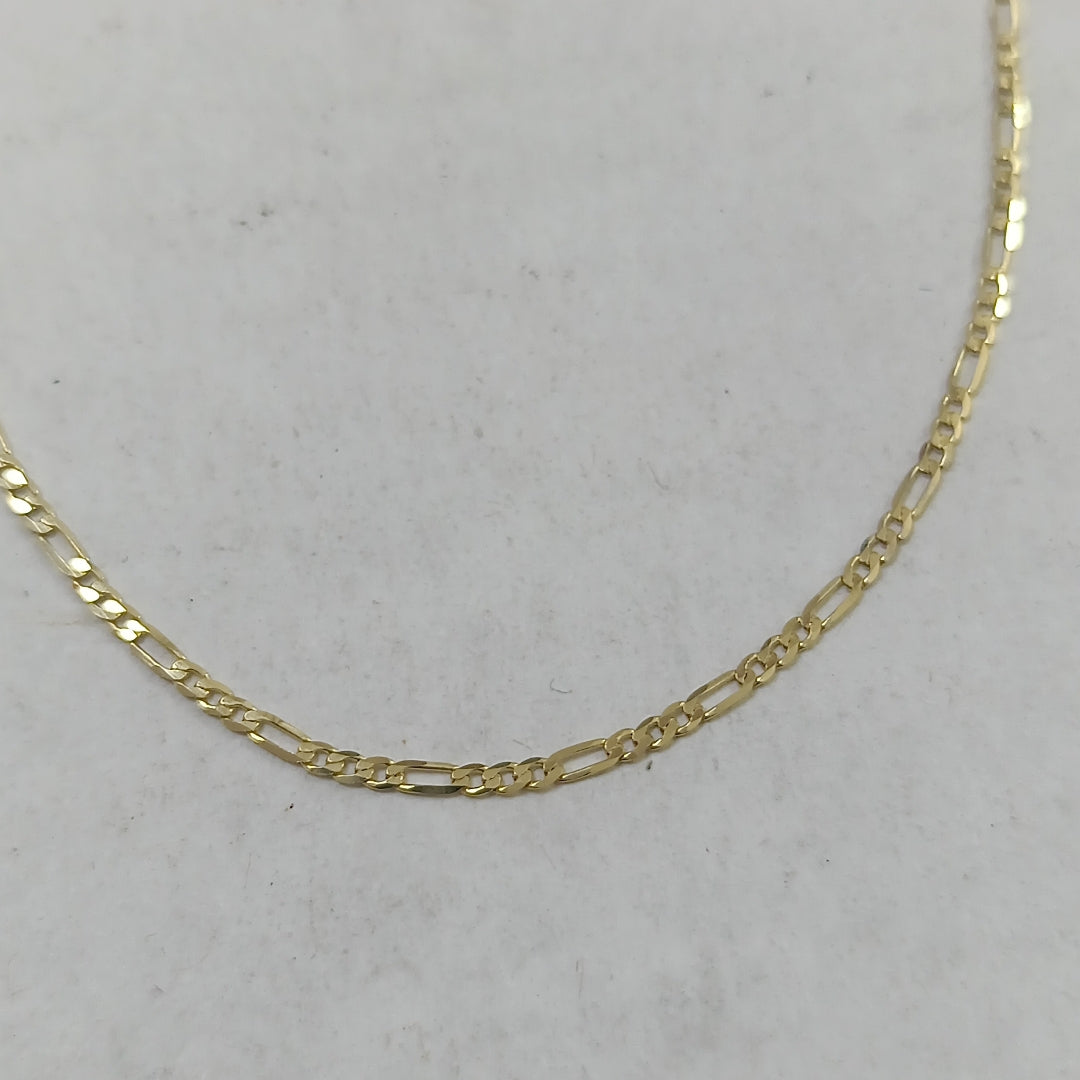 CADENAS CARTIER 3 1 AMARILLA ORO 14K 2.1 (NUEVO)