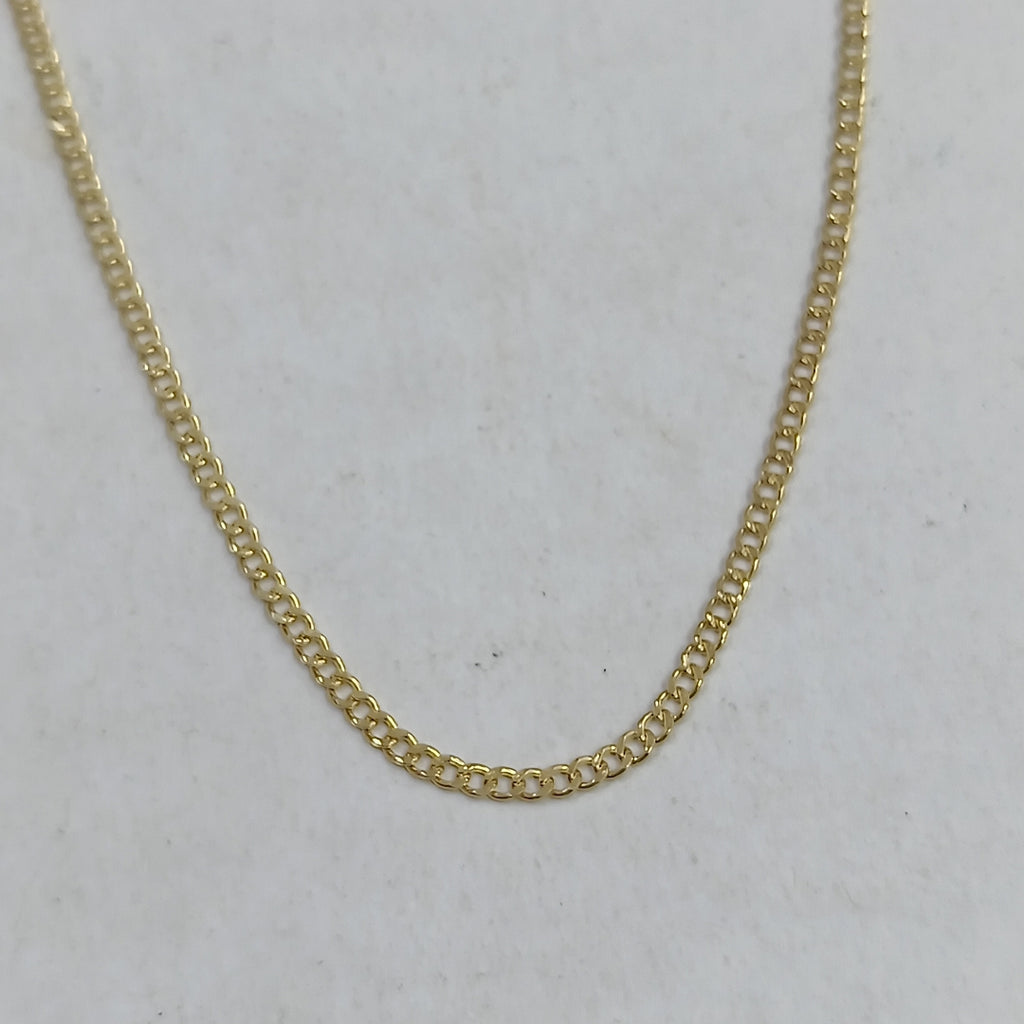 CADENAS BARBADA AMARILLA ORO 14K 2.1 (NUEVO)