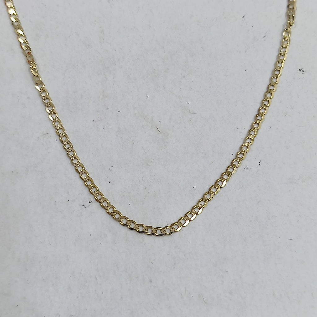 CADENAS BARBADA AMARILLA ORO 14K 2.1 (NUEVO)