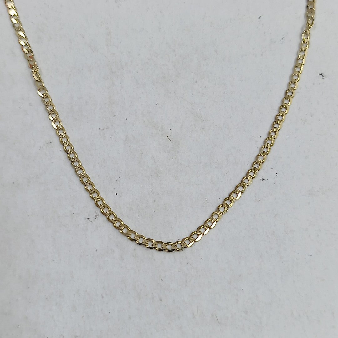 CADENAS BARBADA AMARILLA ORO 14K 2.1 (NUEVO)