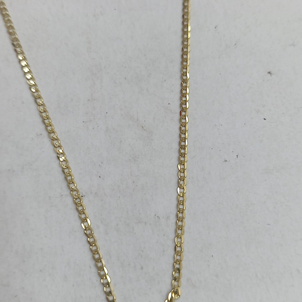 CADENAS BARBADA AMARILLA ORO 14K 2.1 (NUEVO)