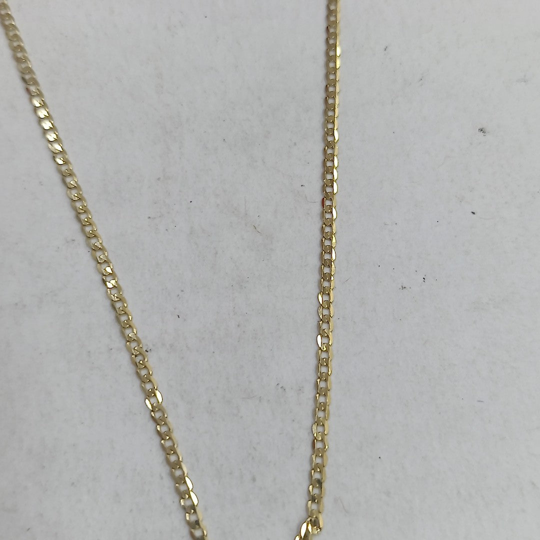 CADENAS BARBADA AMARILLA ORO 14K 2.1 (NUEVO)