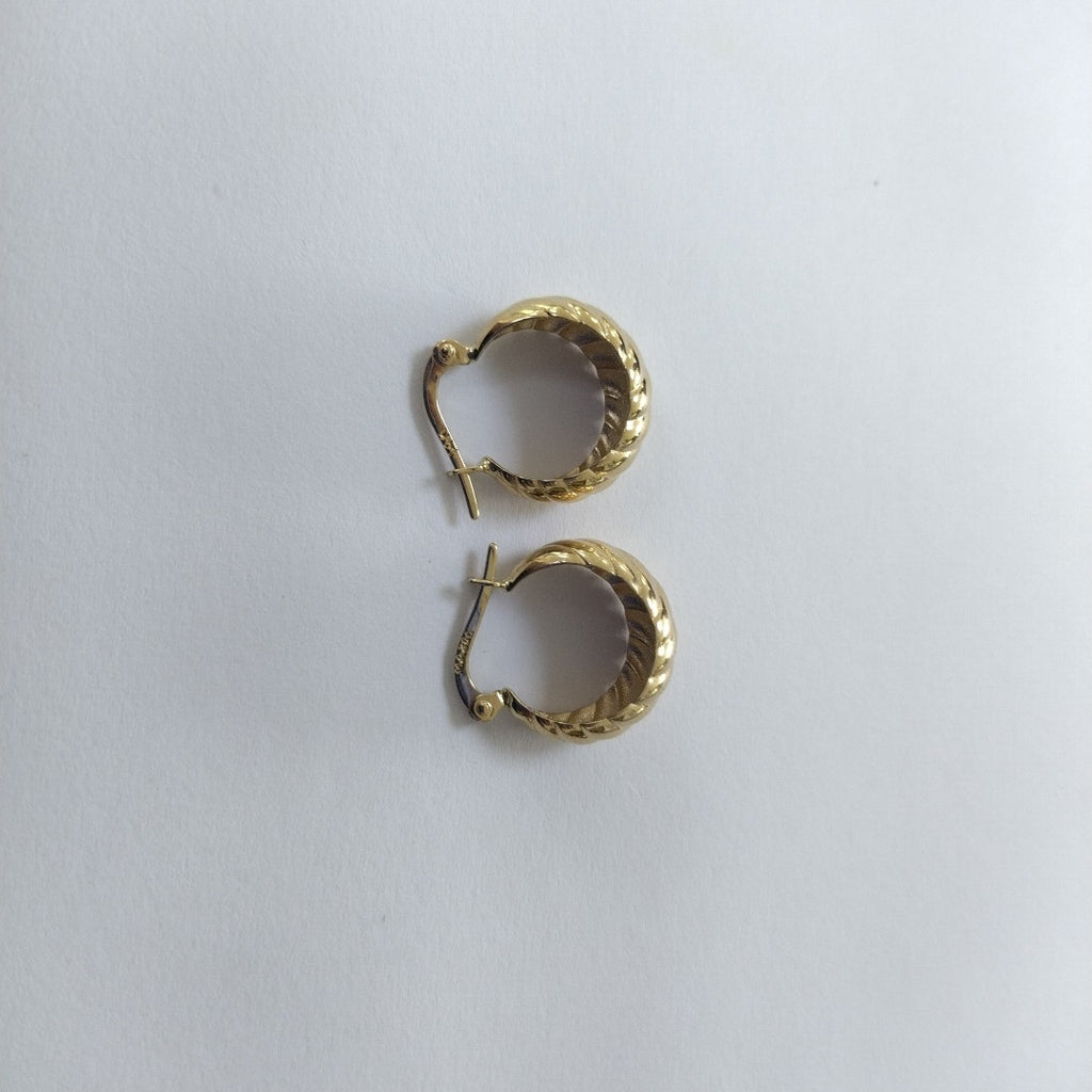 ARRACADAS ORO 14K 2.4 (NUEVO)