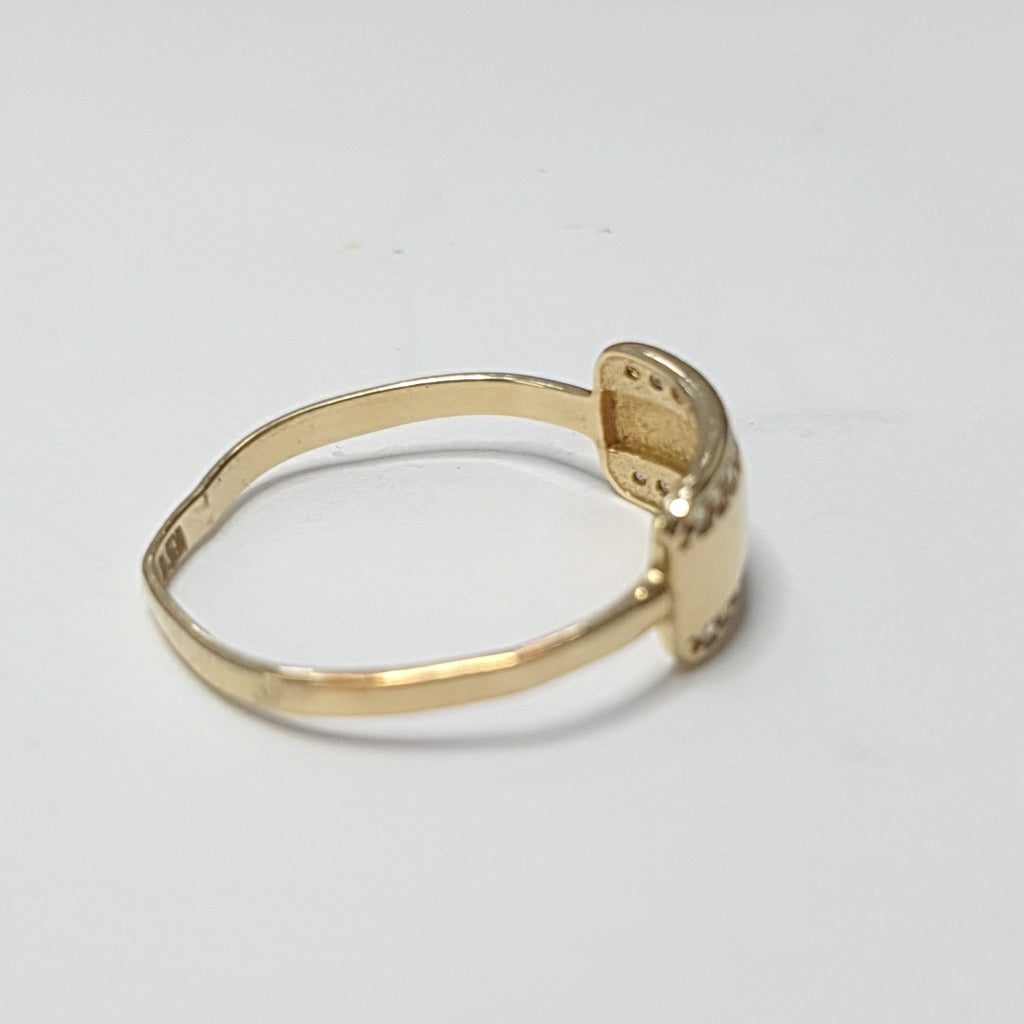 ANILLO ORO 14 K 1,20 GRMS (SEMINUEVO)