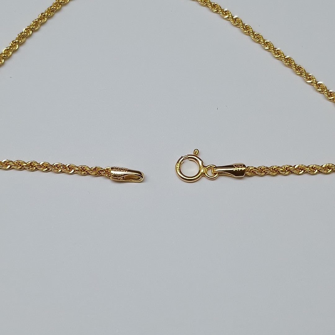 PULSERAS DAMA TORSAL ORO 14K 0.7 (NUEVO)