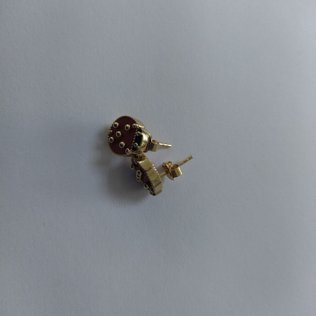 BROQUELES ORO 14K 2.6 (NUEVO)