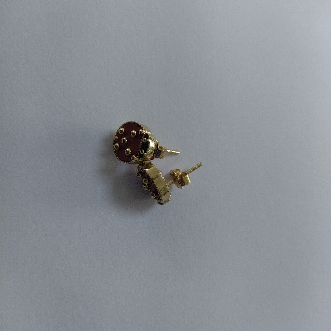 BROQUELES ORO 14K 2.6 (NUEVO)