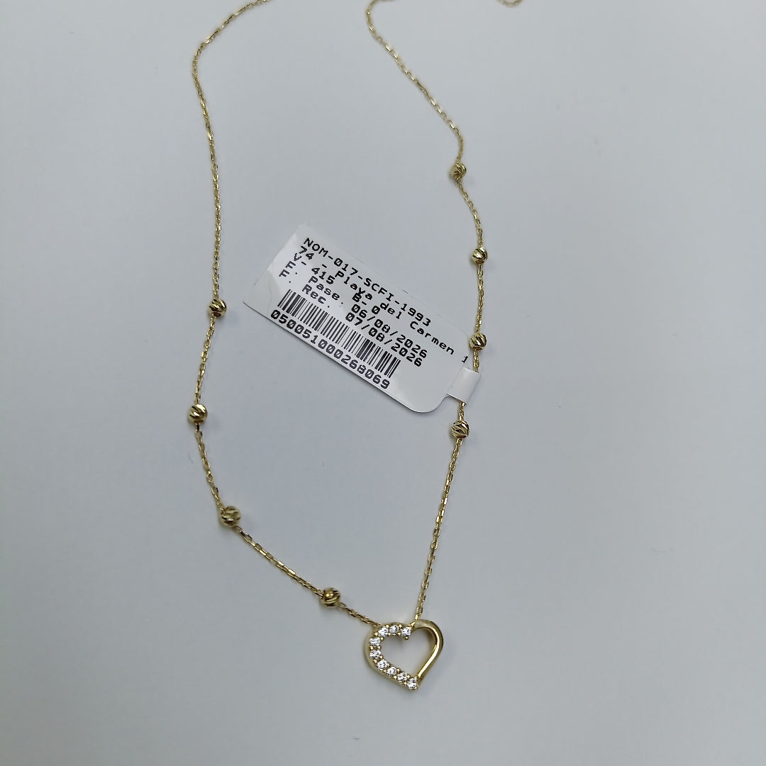 GARGANTILLAS ORO 14K 1.7 (NUEVO)