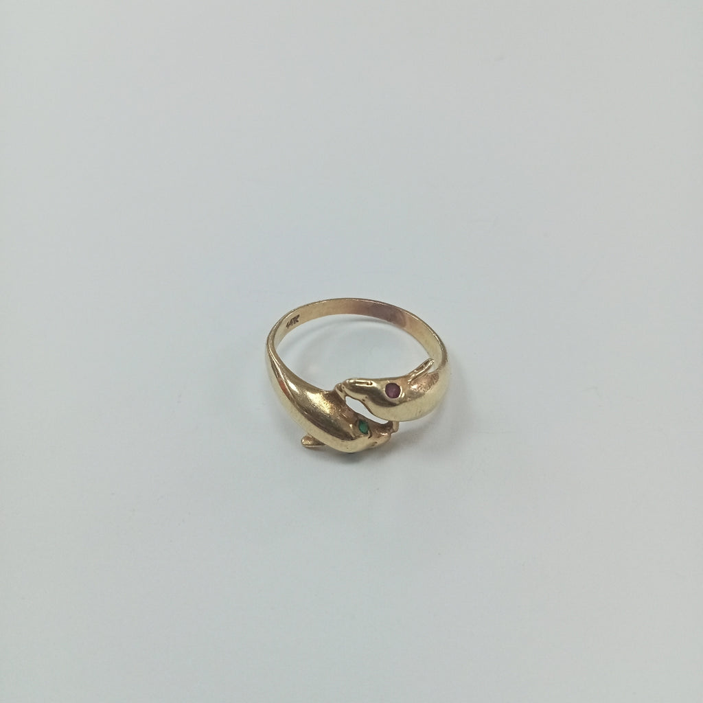 ANILLO ORO 14 K 2,70 GRMS (SEMINUEVO)