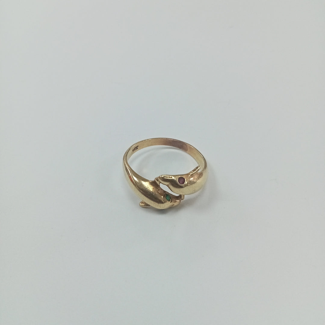 ANILLO ORO 14 K 2,70 GRMS (SEMINUEVO)