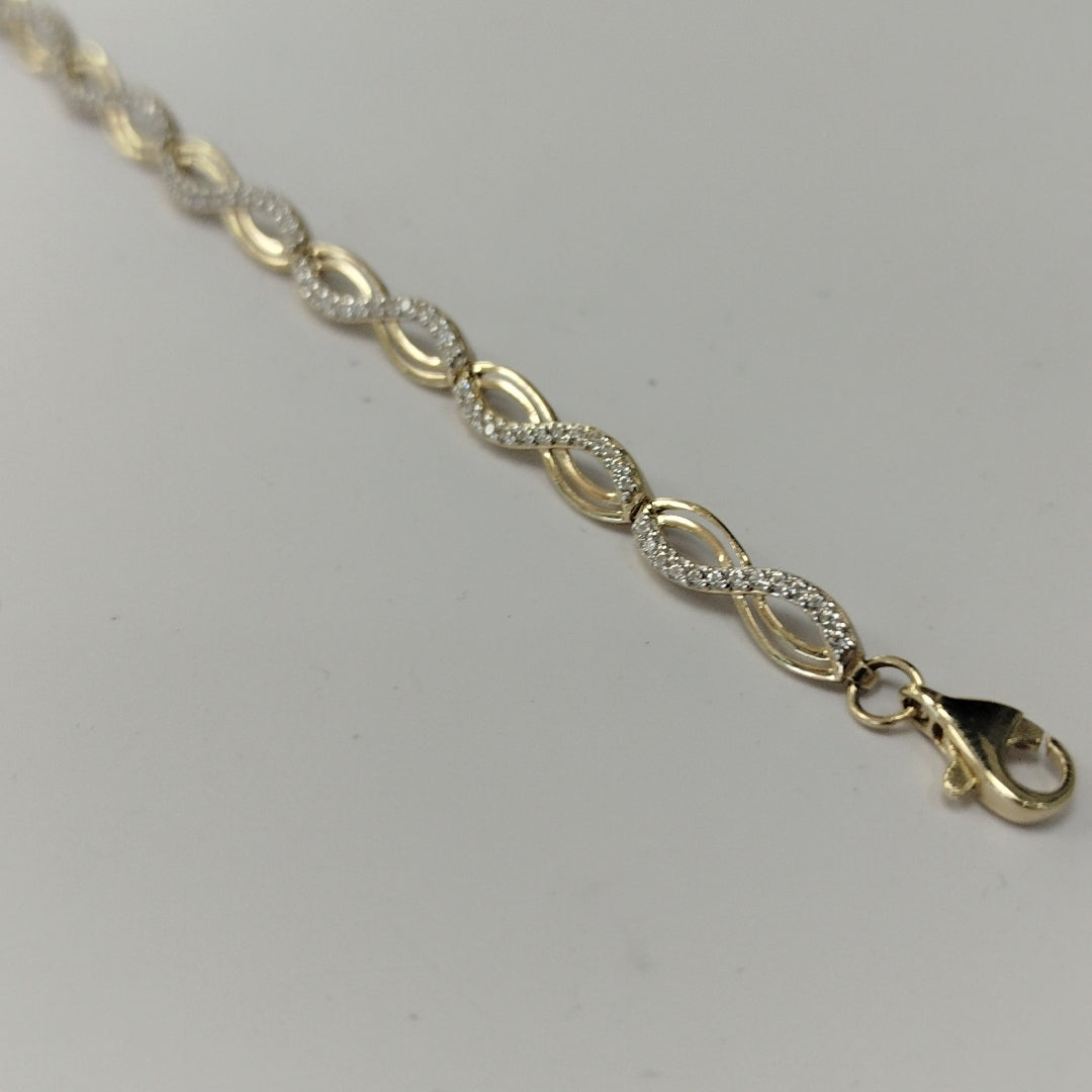 PULSERAS DAMA ORO 14K 4.7 (NUEVO)