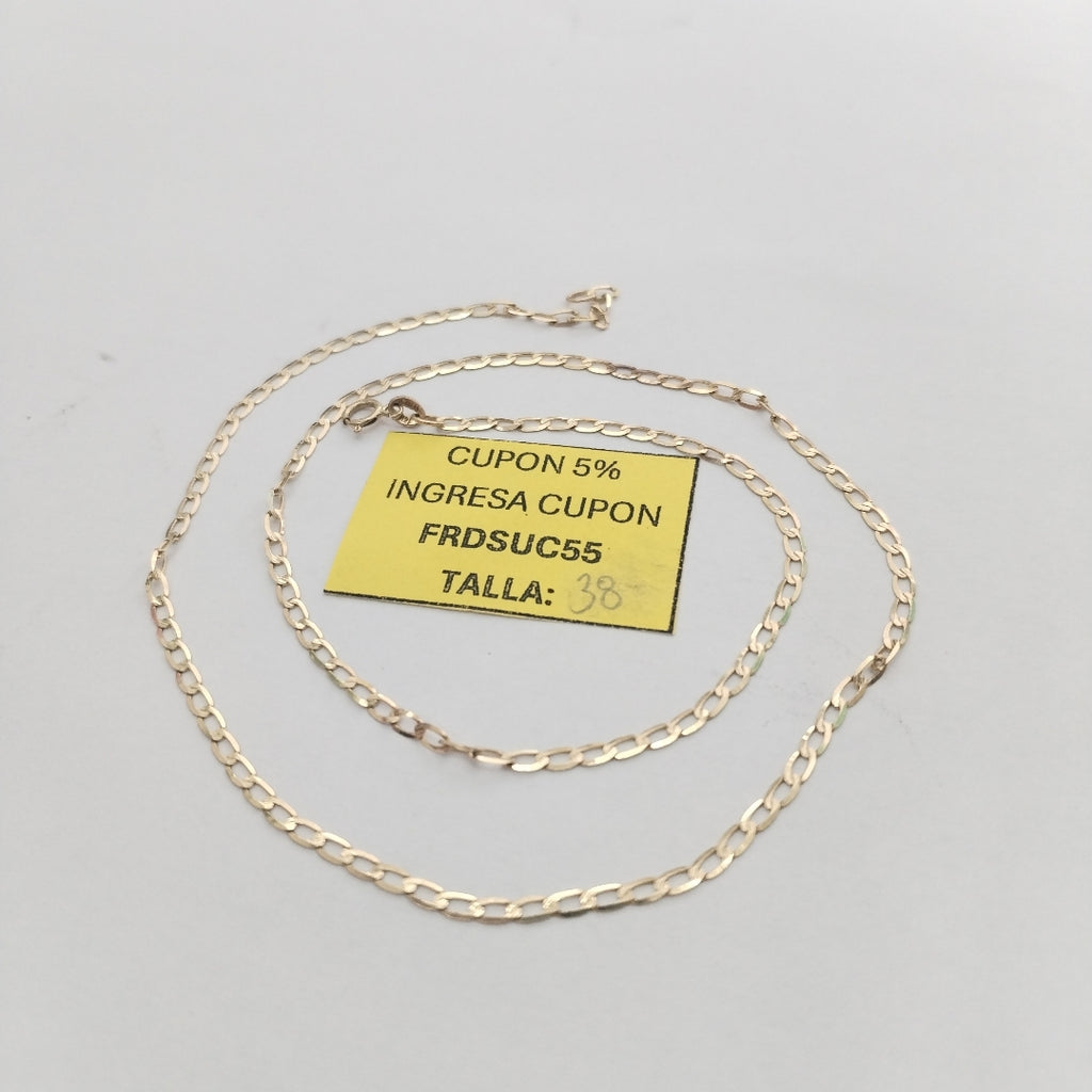 CADENA ORO 14 K 1,50 GRMS (SEMINUEVO)