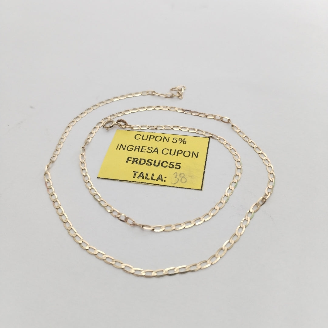 CADENA ORO 14 K 1,50 GRMS (SEMINUEVO)
