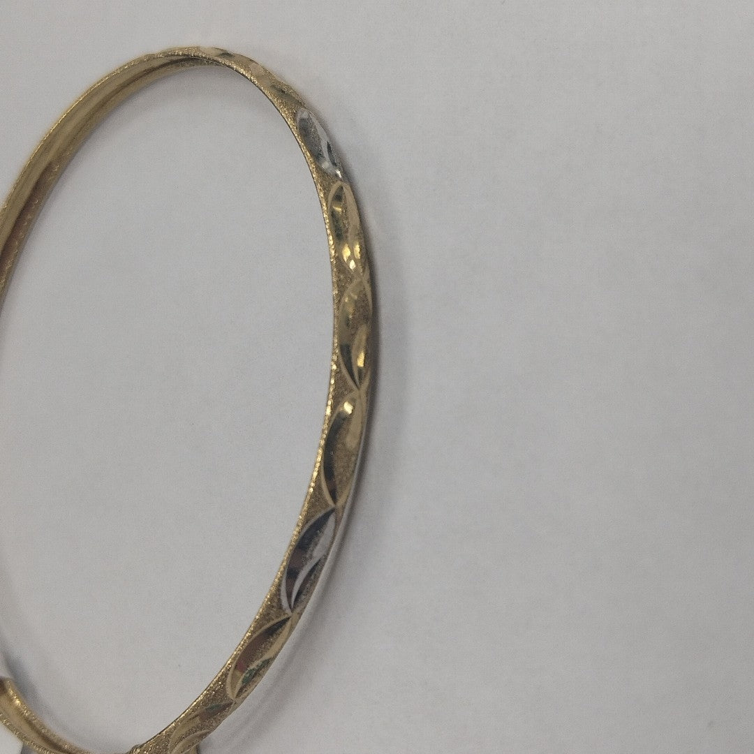PULSERA RIGIDA ORO 10 K 4,60 GRMS (SEMINUEVO)