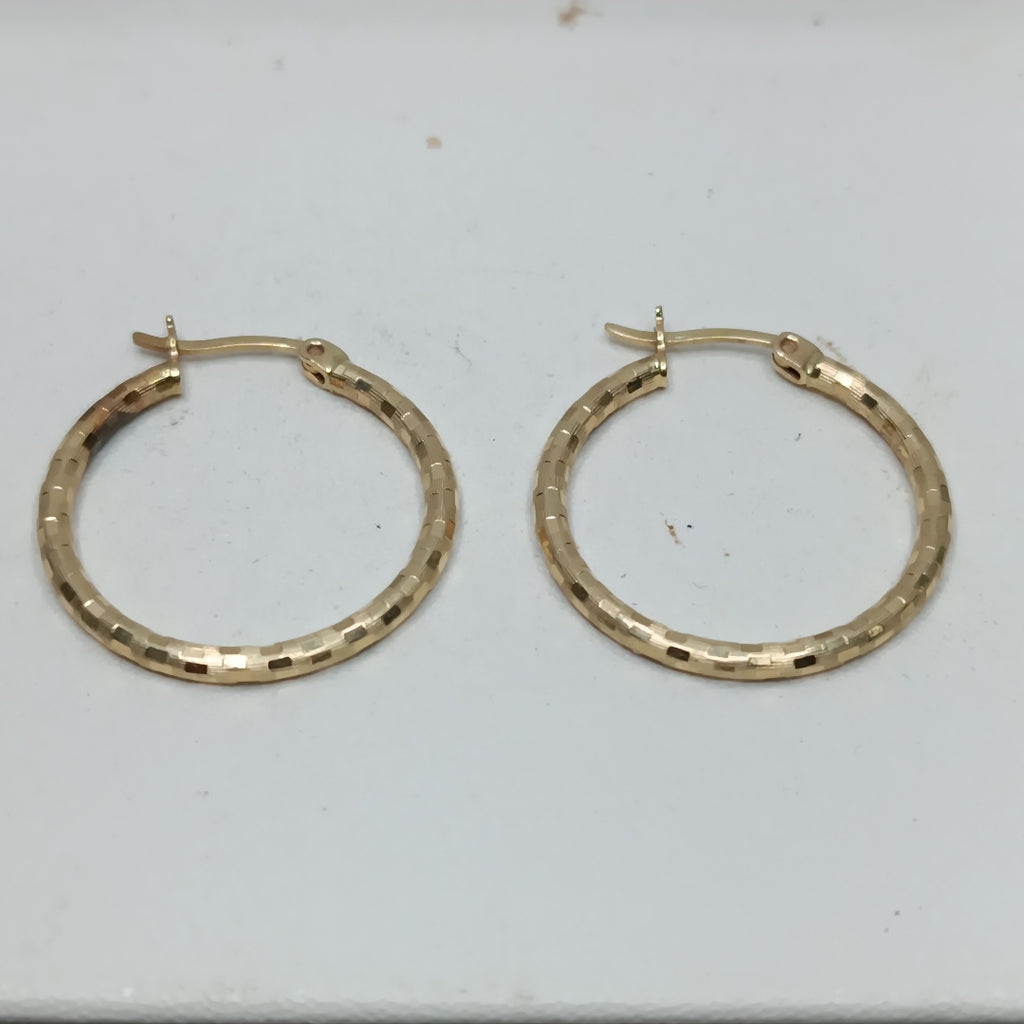 ARRACADAS PAR ORO 14 K 2.6 GRMS (SEMINUEVO)