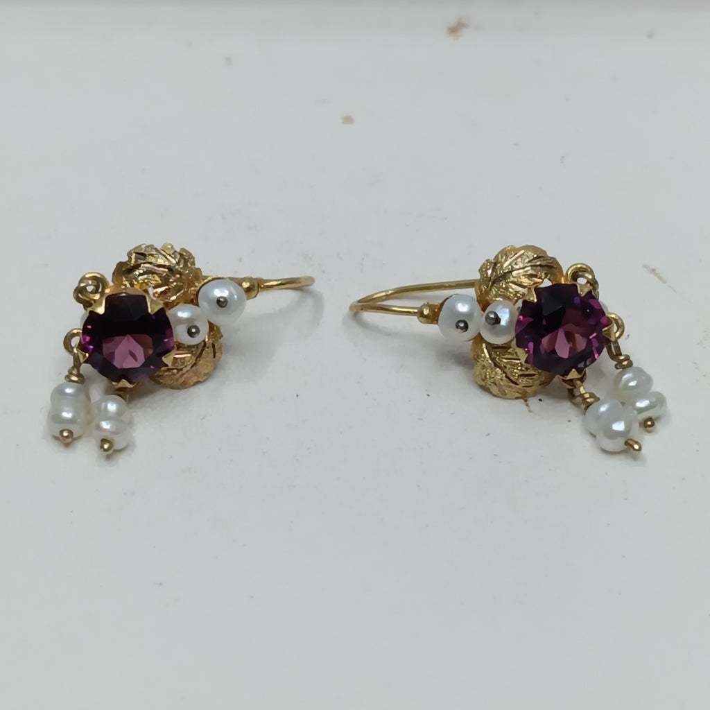 ARETES PAR ORO 10 K 2.4 GRMS (SEMINUEVO)