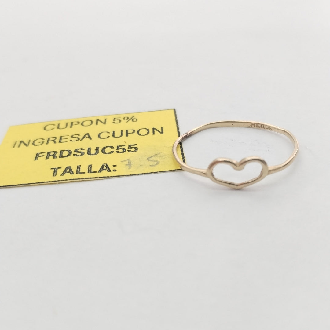 ANILLITO ORO 10 K 0,50 GRMS (SEMINUEVO)