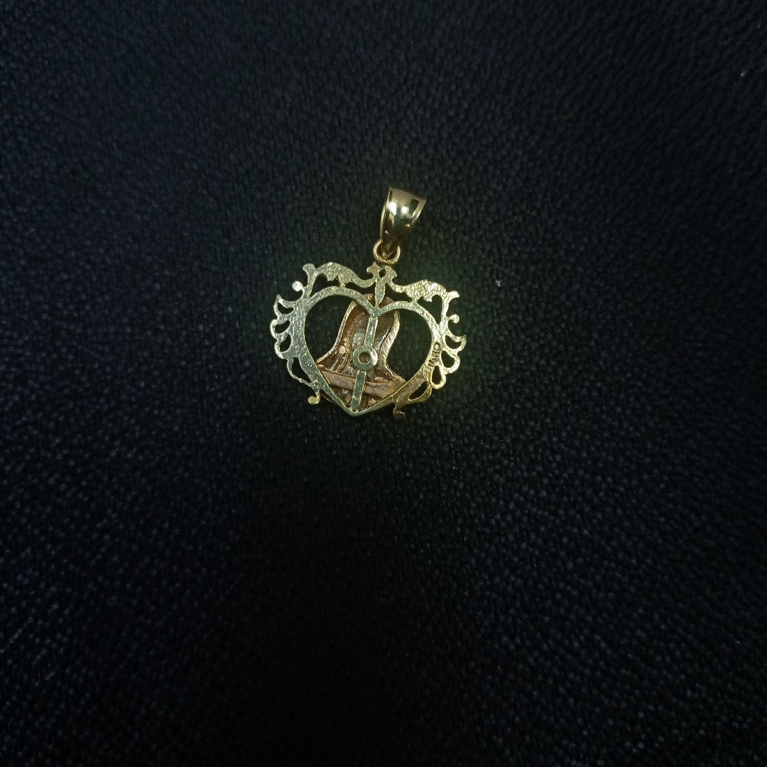DIJE ORO COMBINADO 14 K 2,20 GRMS (SEMINUEVO)