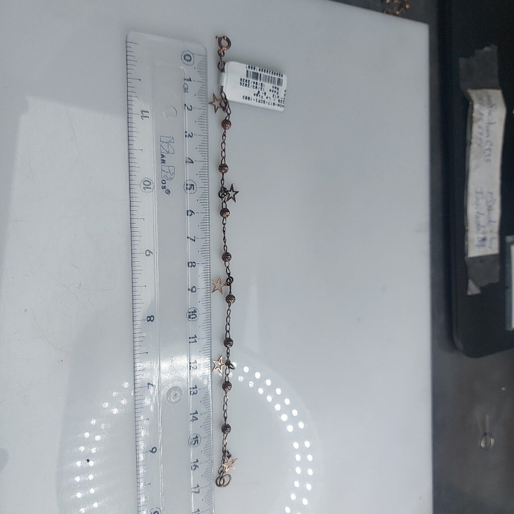 PULSERA TEJIDO ESPECIAL PLATA .925 18 CM 2.7 GR (NUEVO)