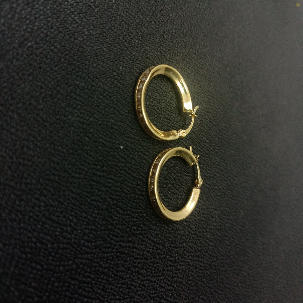 ARRACADAS PAR ORO 14 K 5,30 GRMS (SEMINUEVO)