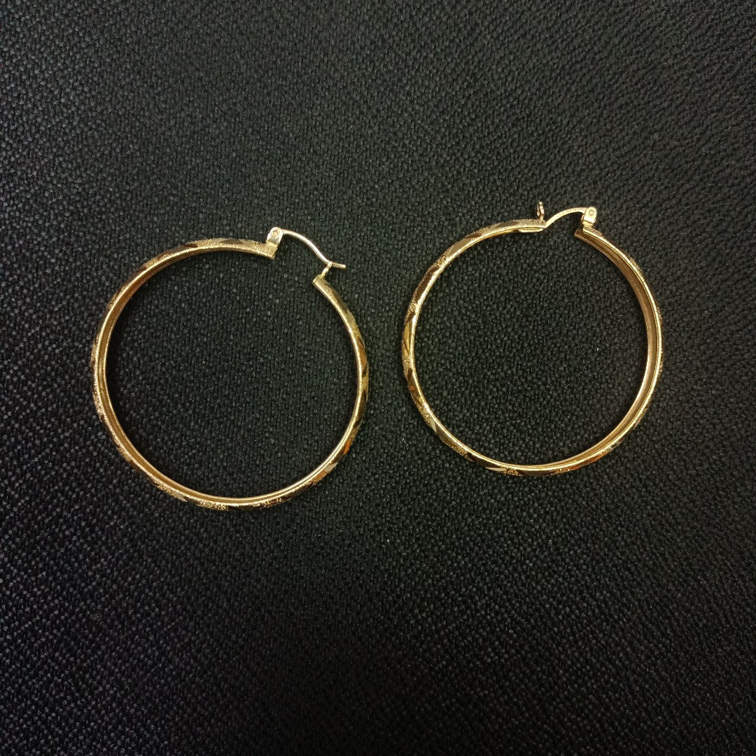 ARRACADAS PAR ORO 14 K 5.7 GRMS (SEMINUEVO)