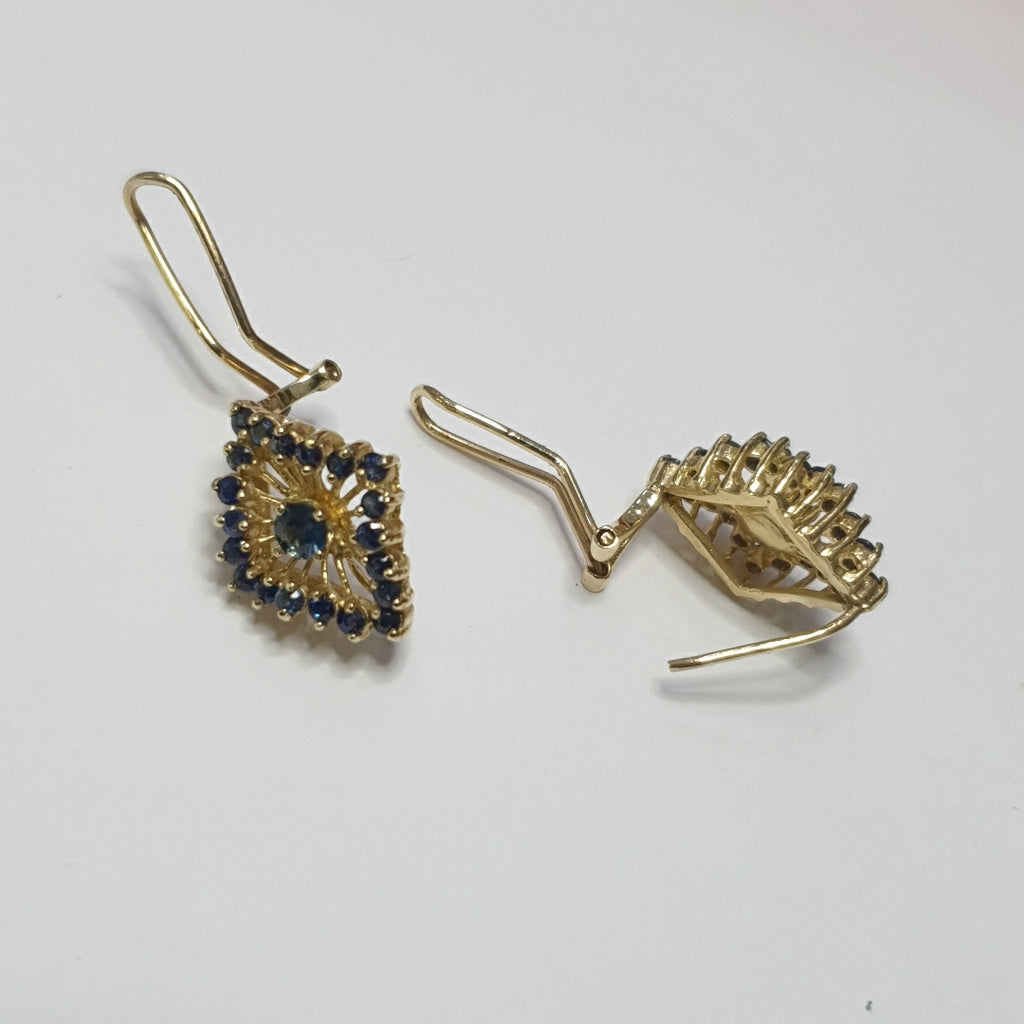 ARETES PAR ORO 14 K 4,80 GRMS (SEMINUEVO)