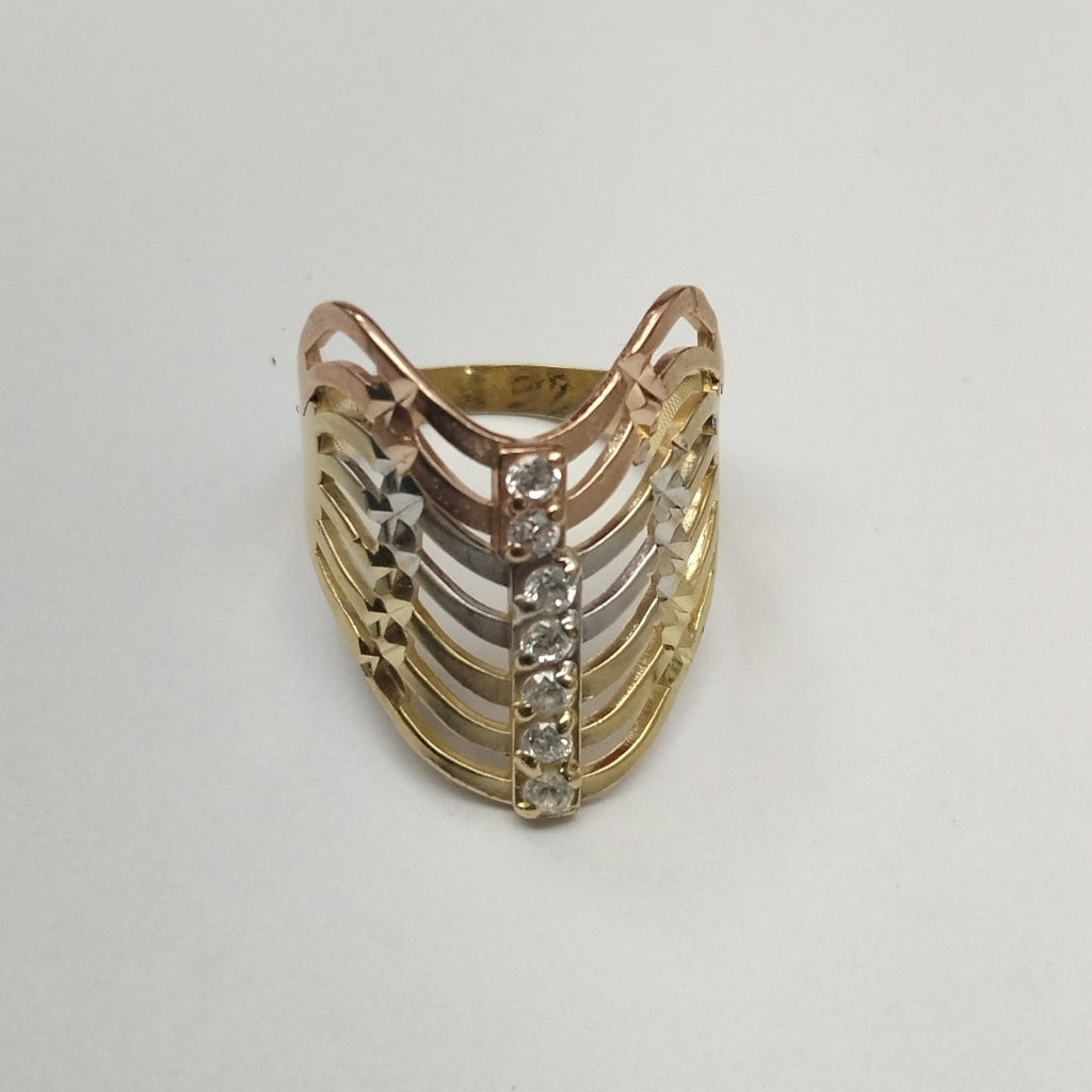 ANILLITO ORO, RODIADO 14 K 4.8 GRMS (SEMINUEVO)