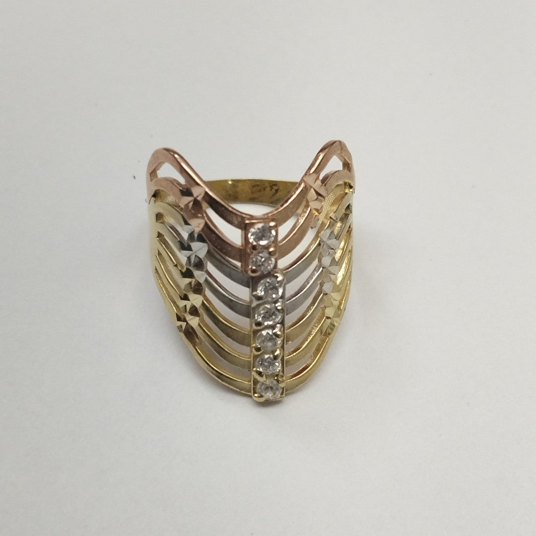 ANILLITO ORO, RODIADO 14 K 4.8 GRMS (SEMINUEVO)