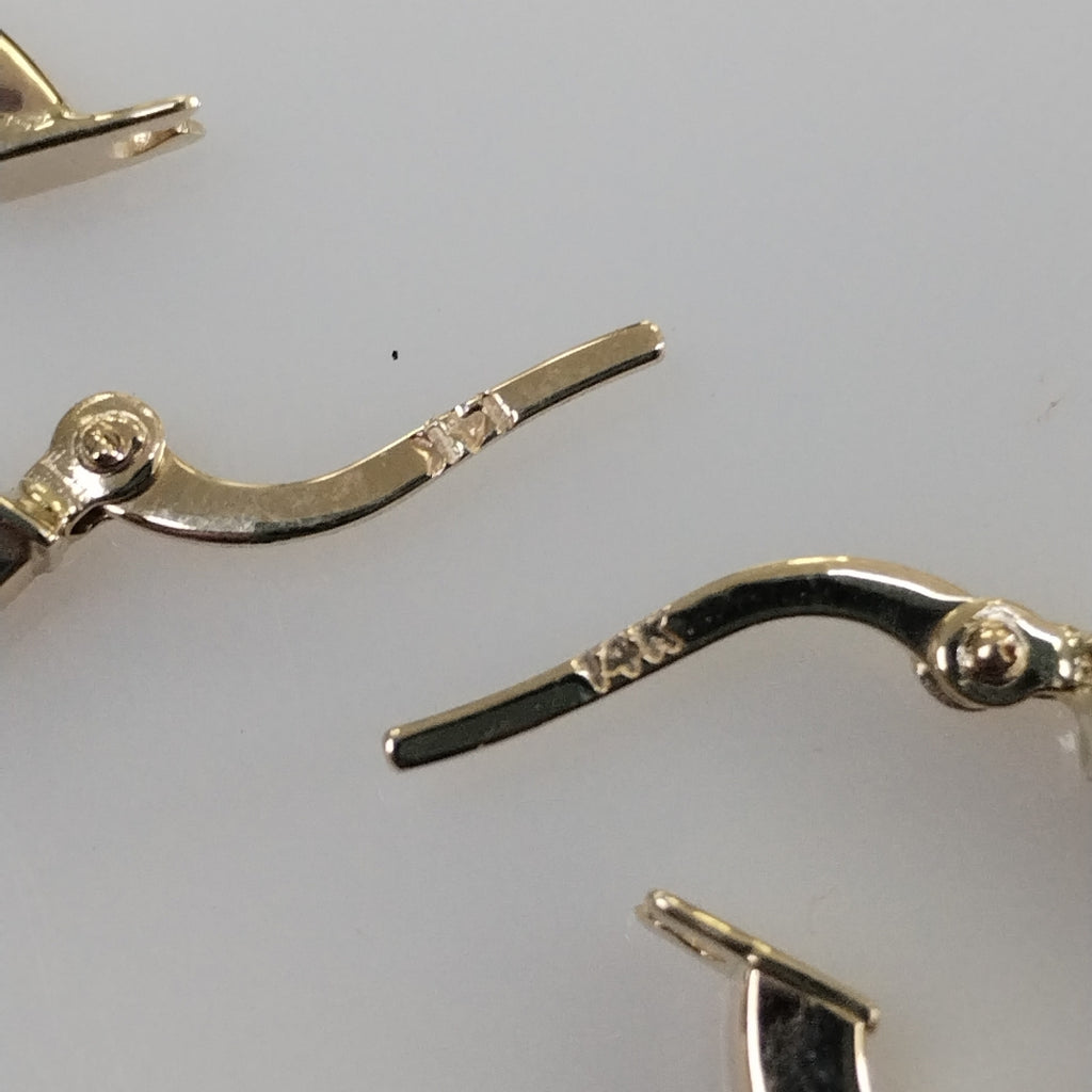ARRACADAS ORO 14K 1.4 (NUEVO)