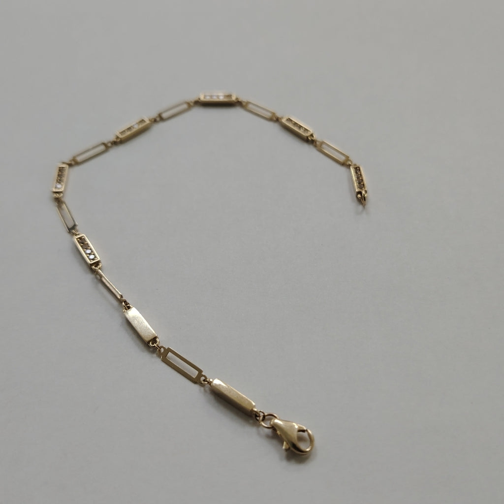 PULSERAS DAMA ORO 14K 3.8 (NUEVO)