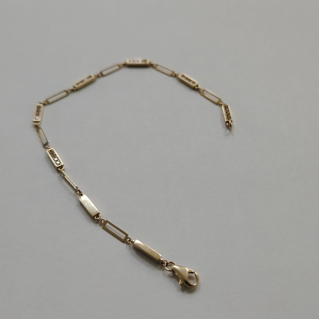 PULSERAS DAMA ORO 14K 3.8 (NUEVO)
