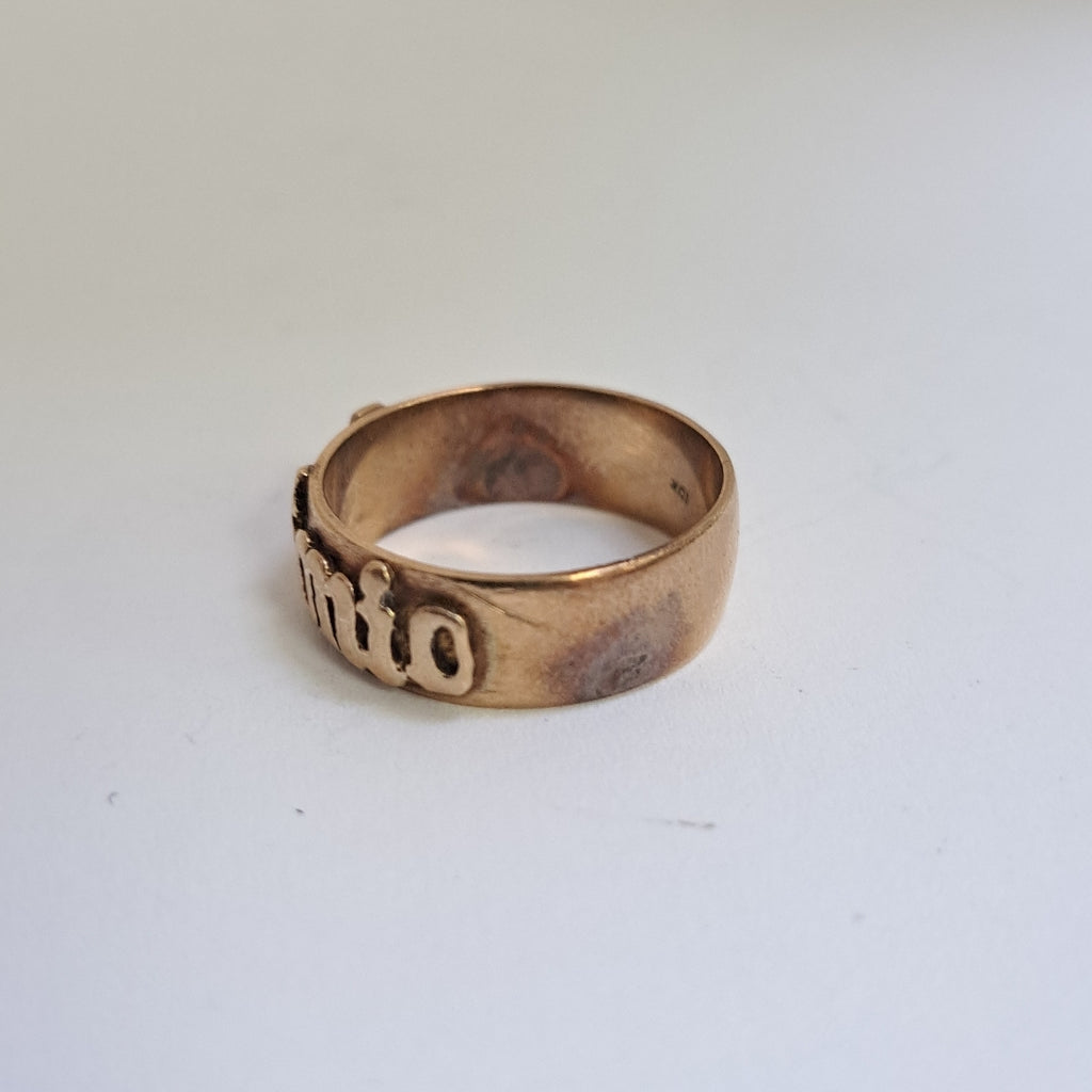 ANILLO ORO 10 K 5,00 GRMS (SEMINUEVO)